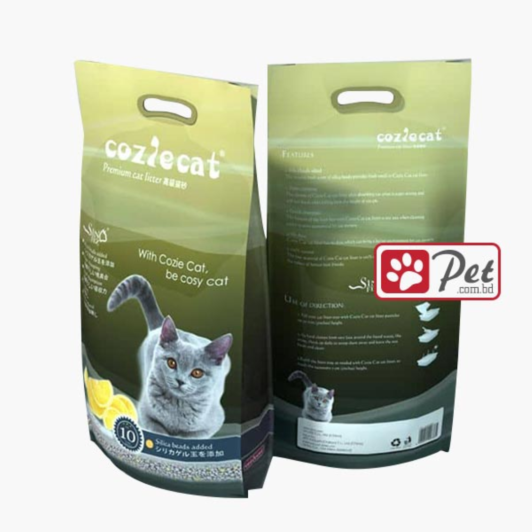 COZIECAT CLUMPING LITTER LEMON 10L